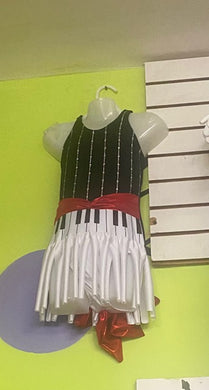 Piano dress costume child medium